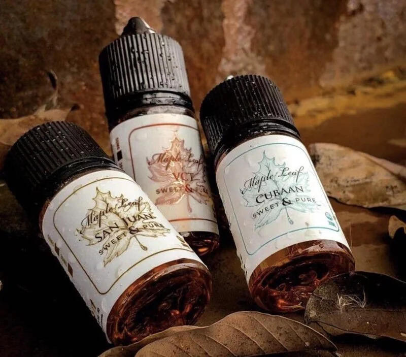 【加拿大楓葉煙油】30ML 加拿大原裝小煙油  不涼系列煙油/經典果汁-VAKA糖果雲煙館