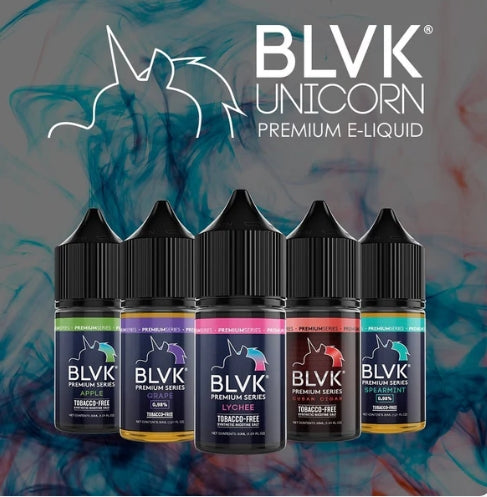 【BLVK 獨角獸】系列美國原裝進口小菸油-30ml容量-口味多樣-VAKA糖果雲煙館