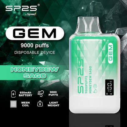 【SP2S 思博瑞抛棄式】-大容量拋棄式- SP2S 9000 puffs 拋棄式-VAKA糖果雲煙館