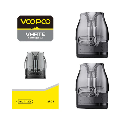 VOOPOO VMATE 通用空彈 (V2頂部注油) | 3mL大容量空倉-升級版 & 全系列通用替換-現貨秒發