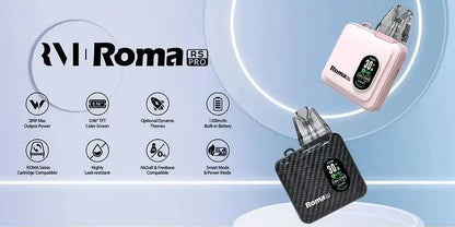 羅馬ROMA RS PRO方塊注油款主機，擁有1200mAh大電量(通用OXVA XLIM SQ PRO 小蠻牛)-VAKA糖果雲煙館